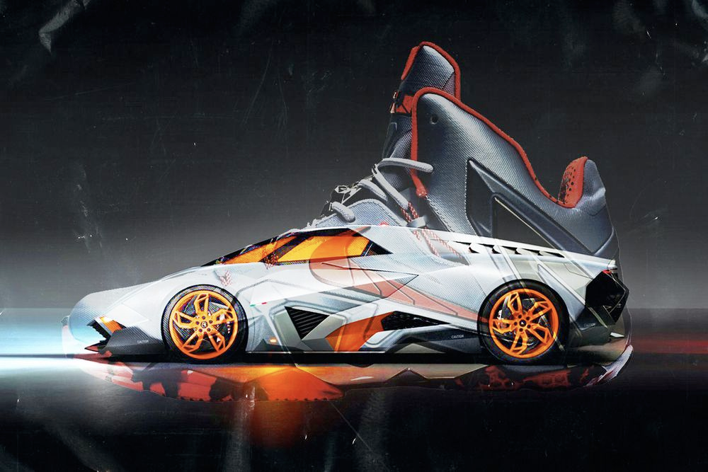 자동차에서 영감을 얻은 스니커즈