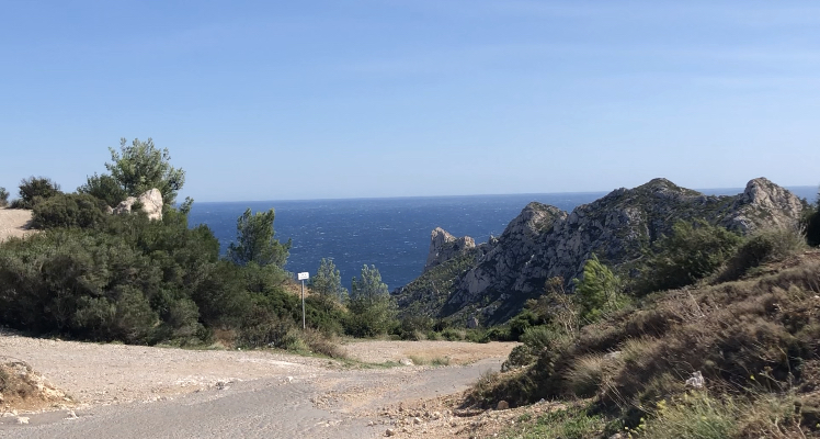 Calanque de Sormiou로 가는 길