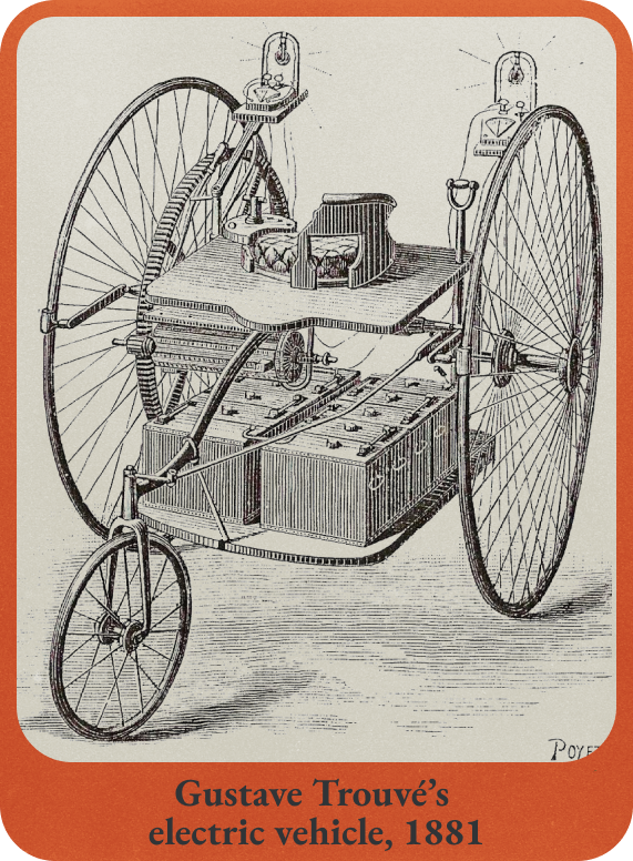 <b><i> Figure.3</i></b> 귀스타브 투르베의 최초의 전기차