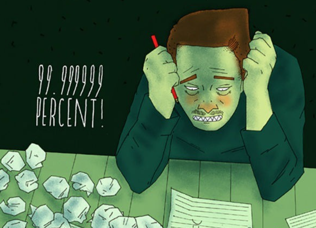 90%이상의 퀄리티를 위해 시간을 낭비하는건 지나친 완벽주의일 수 있죠.