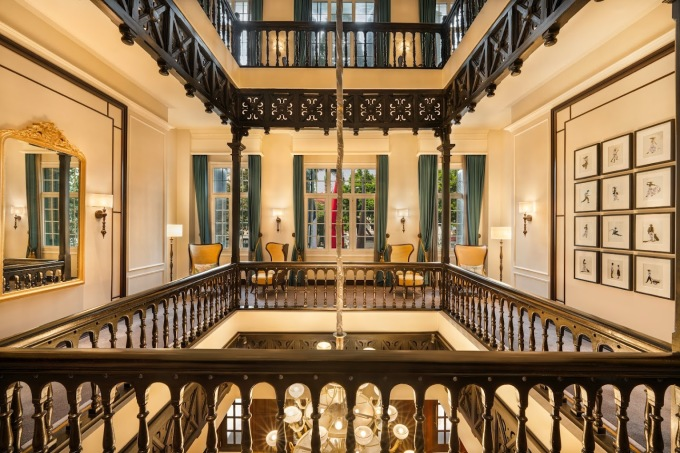 하노이 메트로폴 호텔 내부