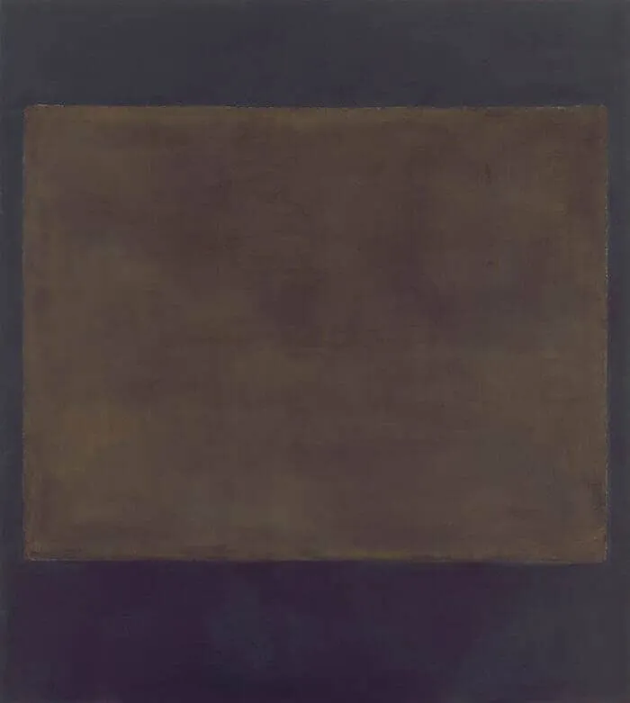 마크 로스코 <Plum and Dark Brown>, 1964