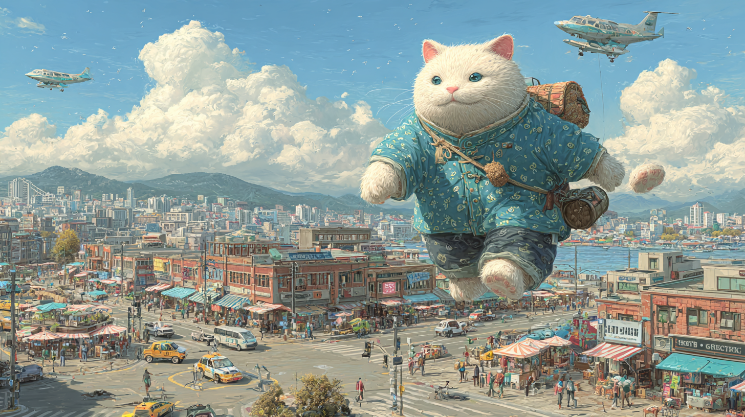 마포구 지브리 고양이