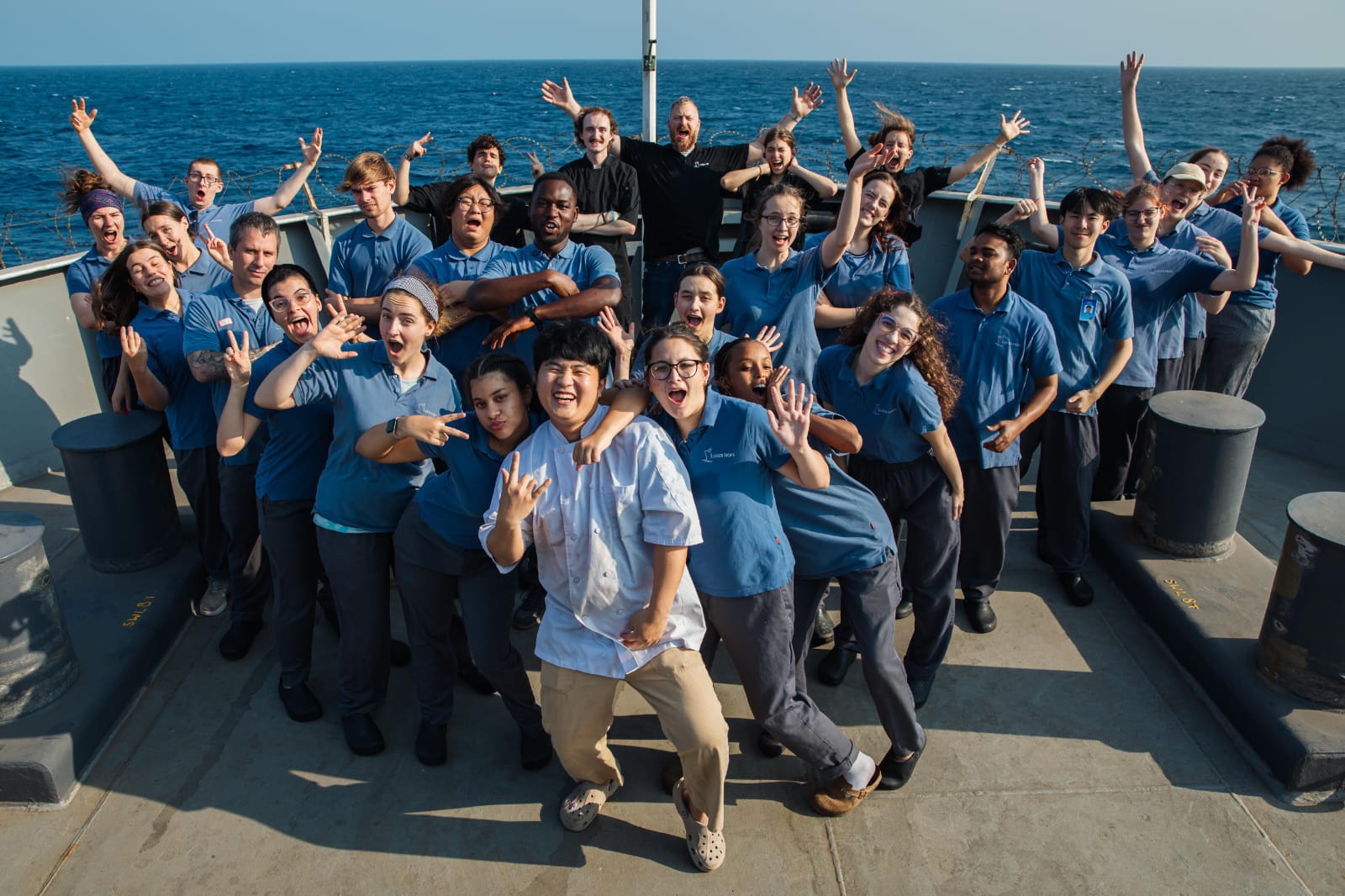 The Galley team on a voyage