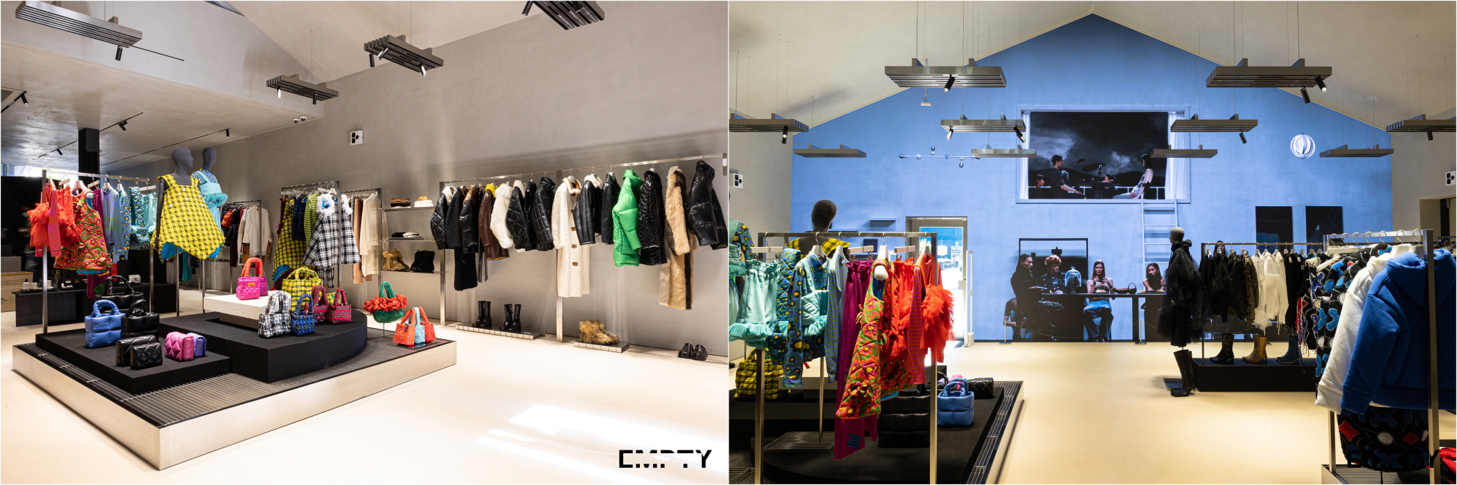 이미지 출처ㅣ무신사 트레이딩 / 엠프티 매장 내부