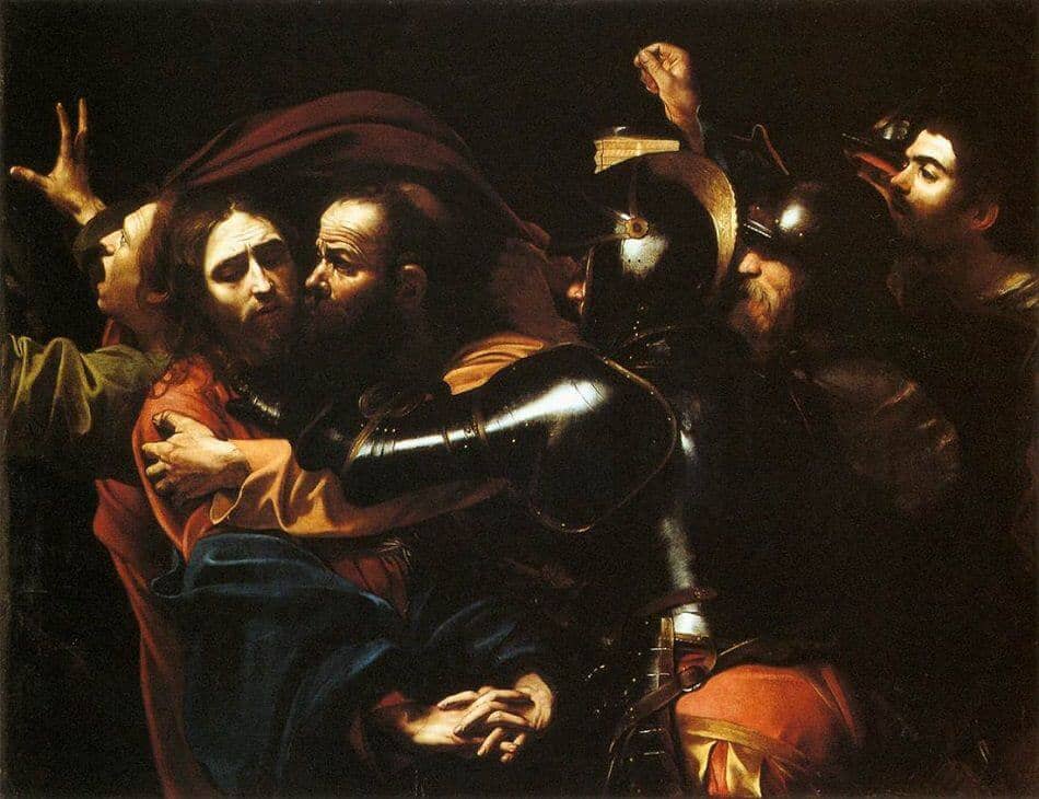 Caravaggio 「The Taking of Christ」 1602 ⓒ caravaggio.org