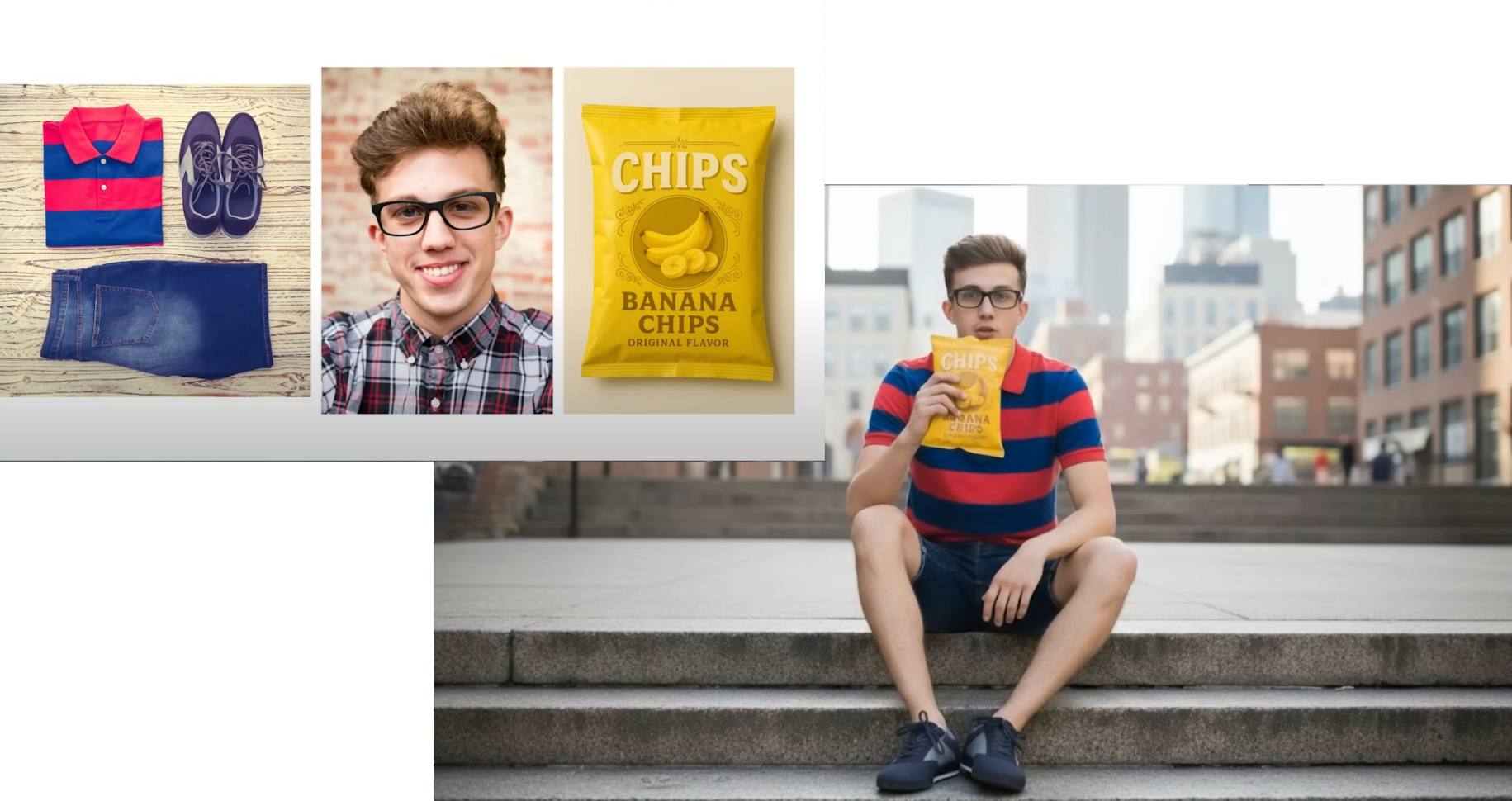 사물들의 상호작용과 공간적 관계를 고려하여 실제와 같은 이미지를 구현해 준다(출처: Creative Pad Media 유튜브)