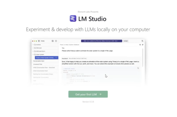 딥시크 모델들은 AMD LM 스튜디오를 통해 설치하고 실행할 수 있다. [사진: AMD]