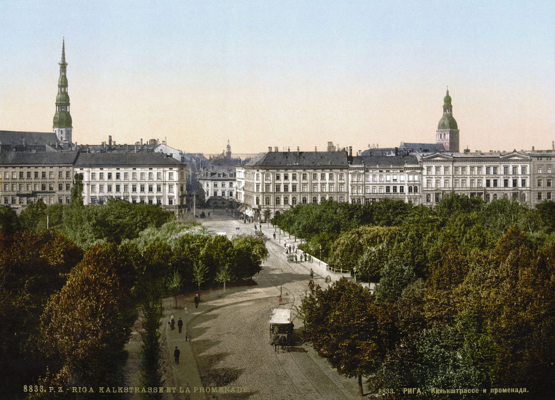 1890년 - 1900 년대 사이 소비에트 연방 리가 풍경 ⓒ 미국 의회도서관 소장 