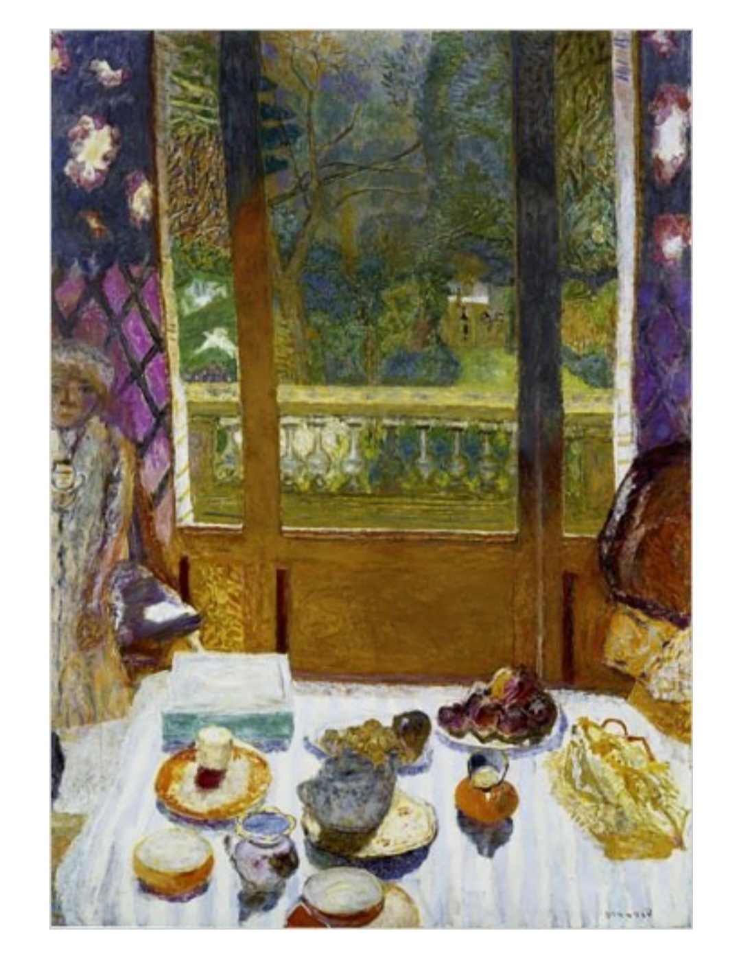 <정원을 향한 식당>, 1930-31년경.