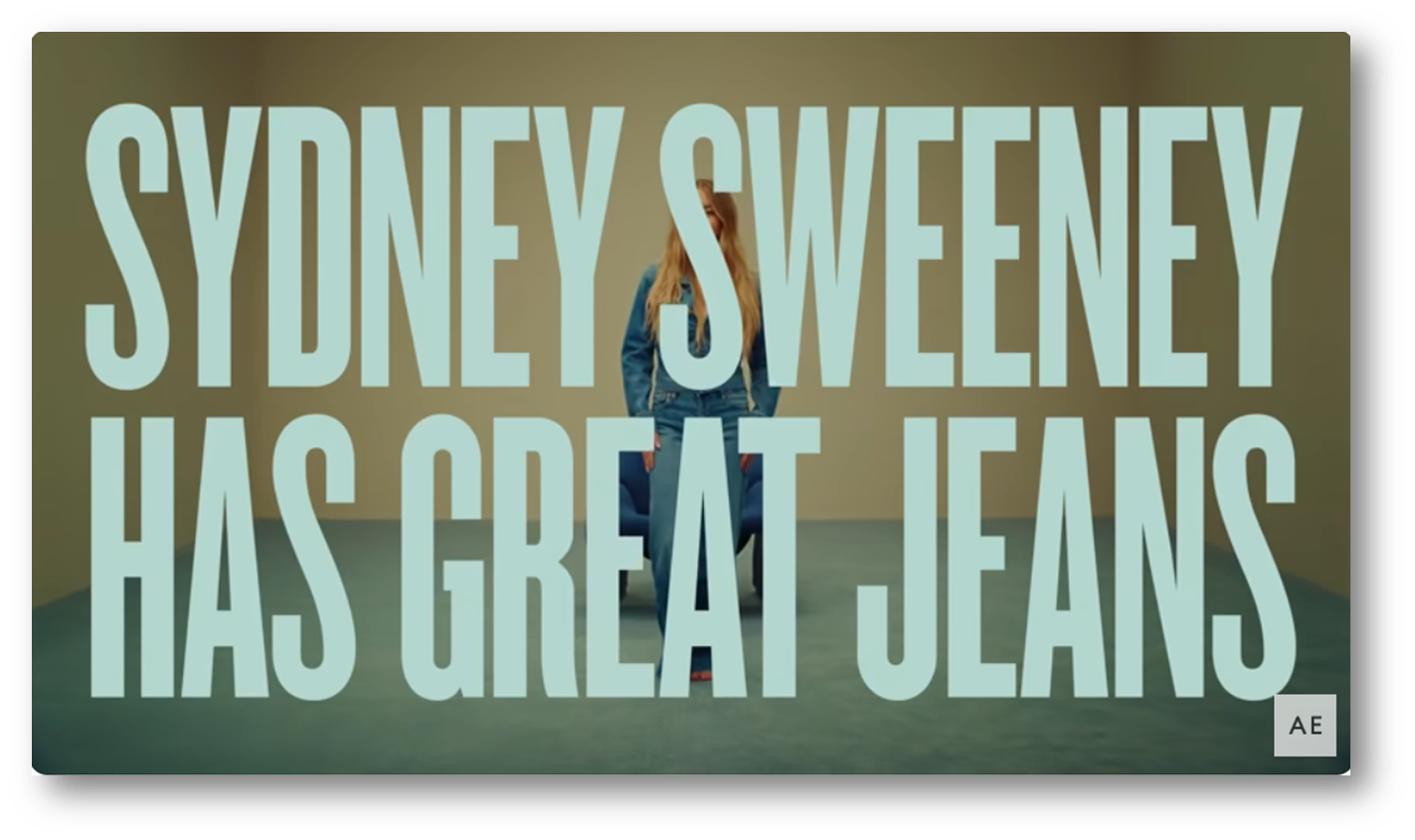   출처: 유튜브 @ American Eagle