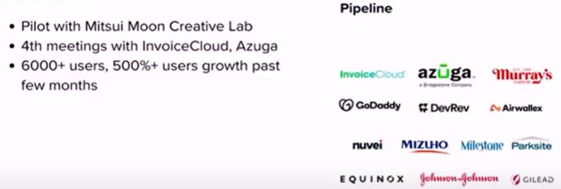 Amotions은 이미 많은 사용자를 확보하고 있고, 많은 파트너 기관과 B2B를 하고 있어요.