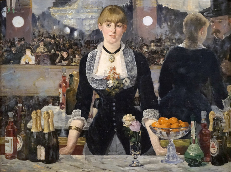 에두아르 마네 / 폴리 베르제르의 바 (Bar at the Folies-Bergere) / 1882 / 런던 코톨드 갤러리