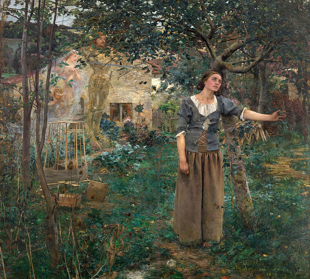 Joan of Arc (1879), by Jules Bastien-Lepage ⓒ wiki