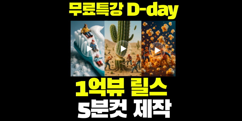 📌1장의 사진으로 AI 영상, 1억뷰 달성 비법 공개‼️의 썸네일 이미지