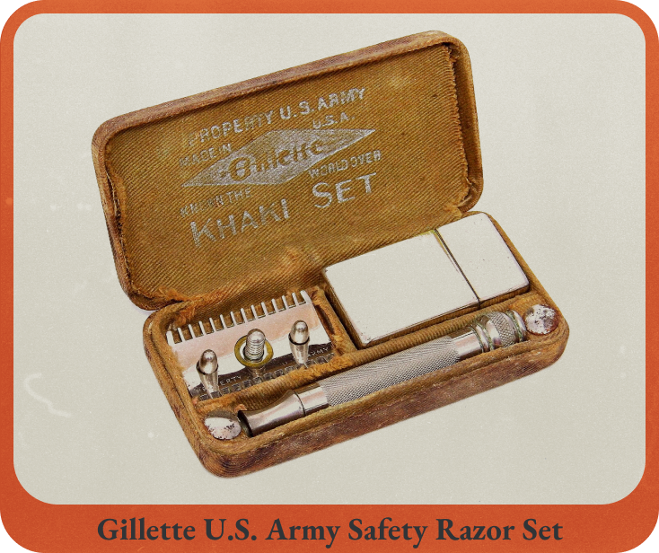 Figure.2 1차 세계대전에 납품한 질레트 면도기