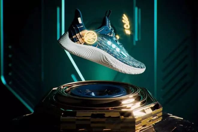 언더아머, 스테판 커리의 NBA 3점슛 대기록 기념하는 메타버스 운동화 출시