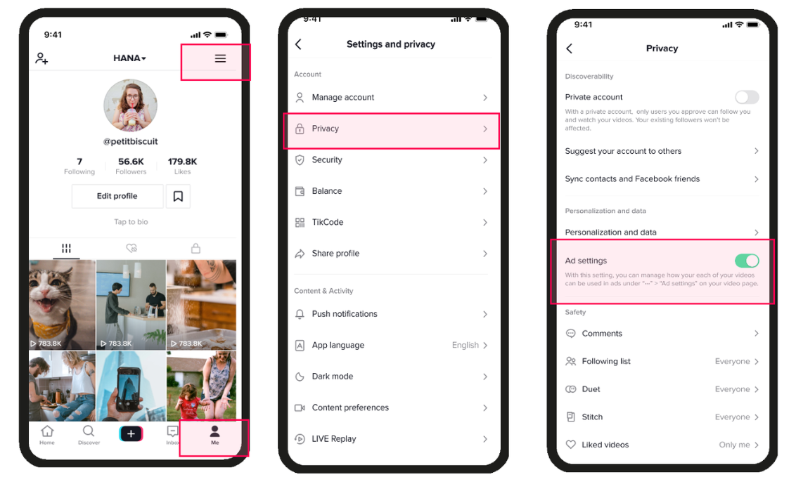 인플루언서의 오가닉 콘텐츠를 바로 광고로 운영할 수 있는 '스파크 애즈' 기능