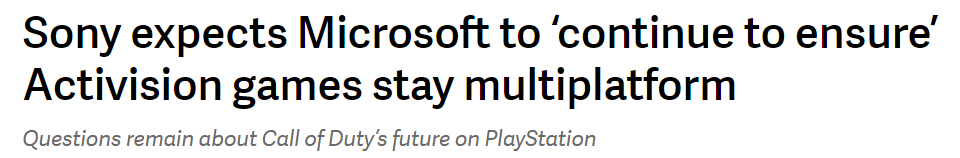 https://www.theverge.com/2022/1/20/22892860/sony-microsoft-activision-blizzard-acquisition-comment-response