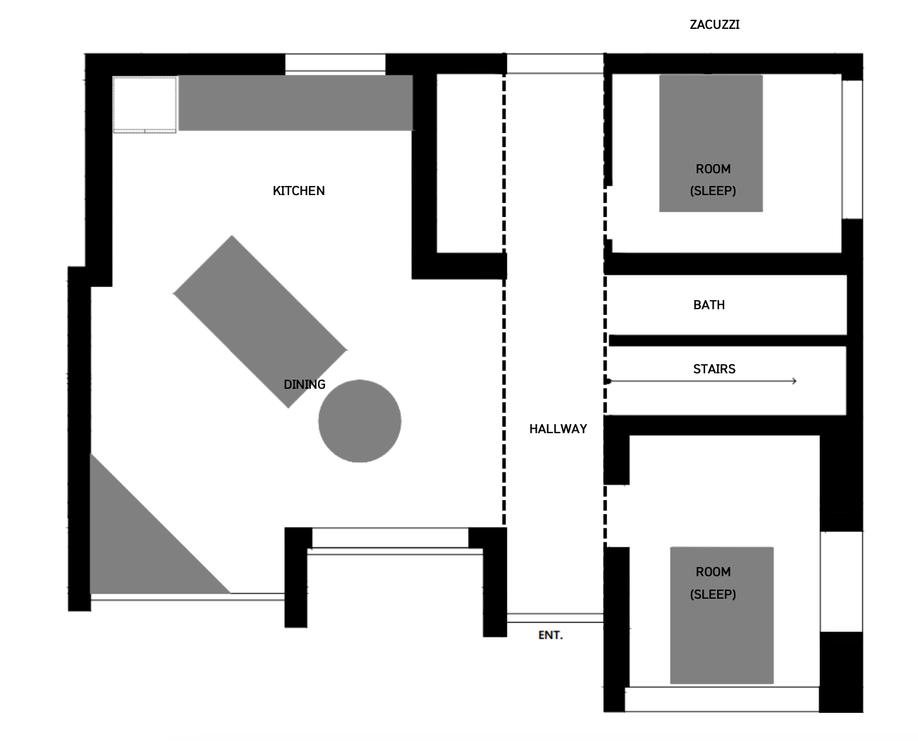 BEFORE . 처음에 가지고 온 평면도 , 1층