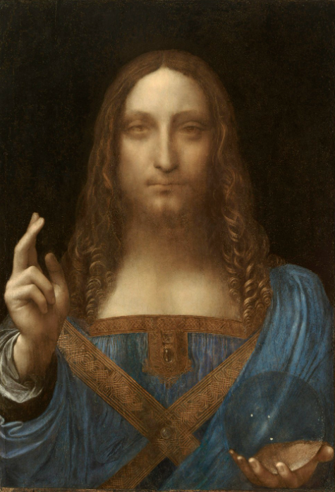 <Salvator Mundi> 레오나르도 다빈치 (추정)