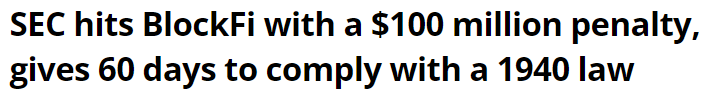 https://cointelegraph.com/news/sec-hits-blockfi-with-a-100-million-penalty-gives-60-days-to-comply-with-a-1940-law
