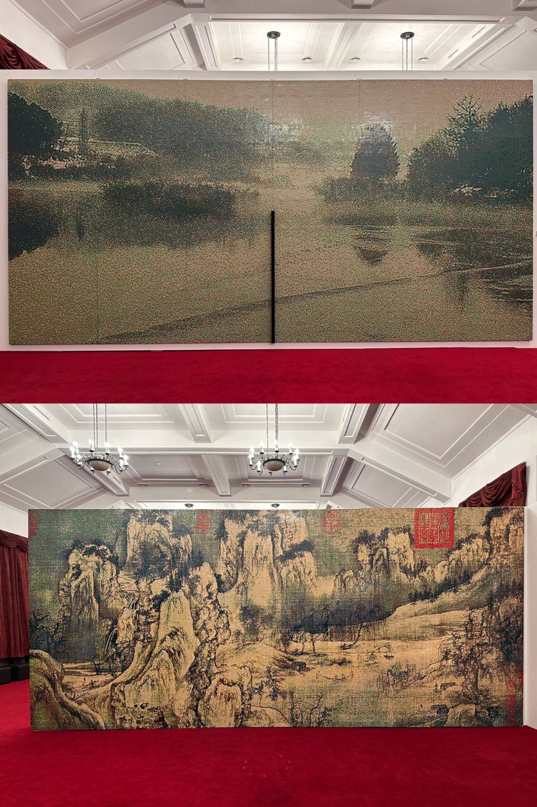 위에서부터 <겨울 남곡리(2019)>, <오래된 바람 1101(2011)> © 퍼니