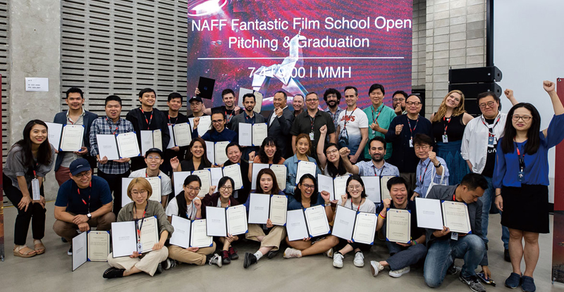 지난 14년간 325명의 영화인을 배출한 NAFF 환상영화학교(사진=BIFAN)