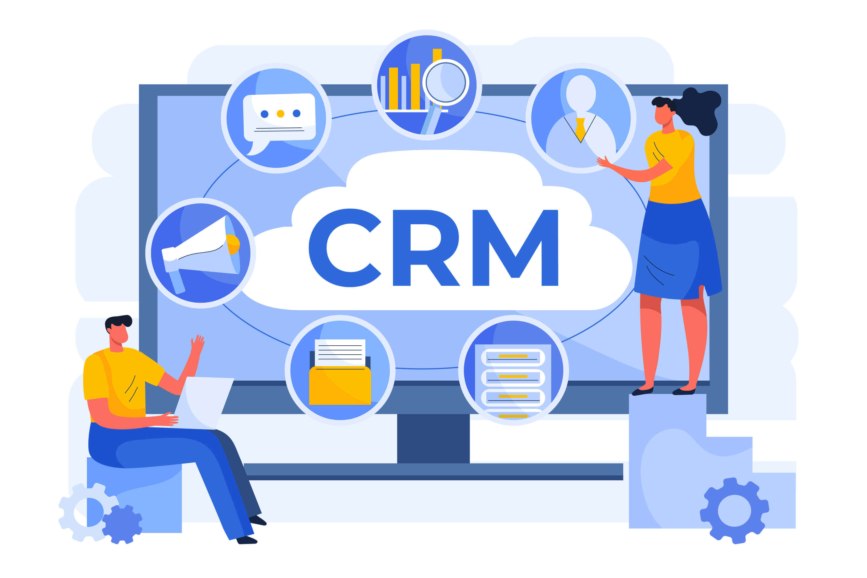 CRM 시스템은 고객 문제와 관련된 모든 작업을 기록해서, 책임에 대한 투명성을 명확히 할 수 있어요. (출처: 하우커넥트)