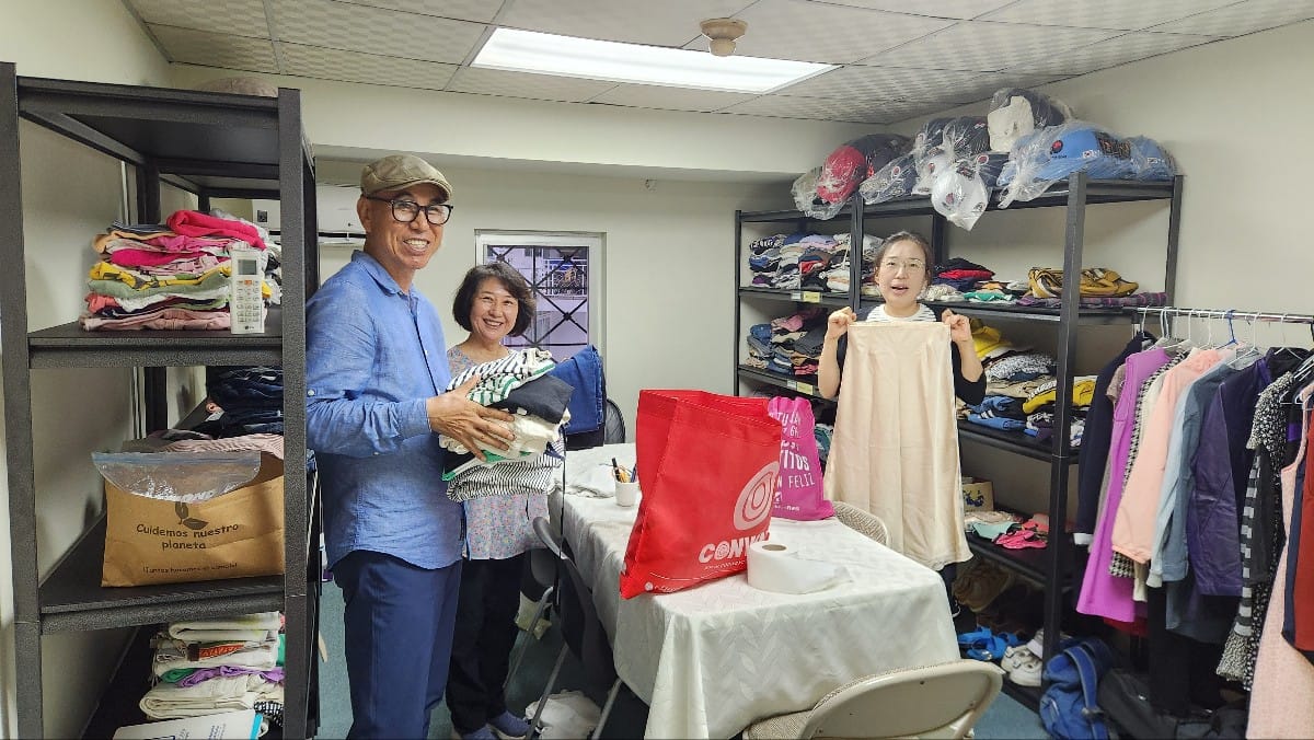 파나마 한인교회 2층 - 선교물품센터