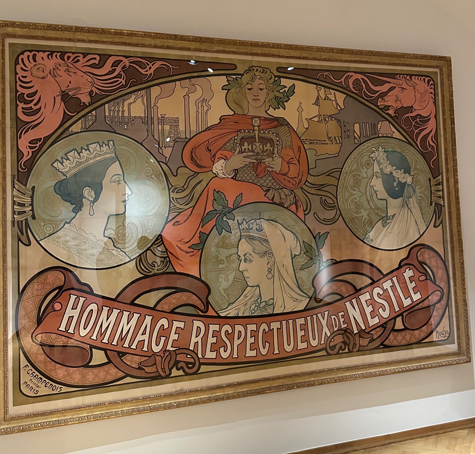 네슬레 광고포스터 @헤이즈진