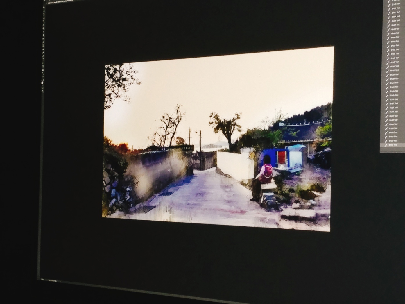 할머니, 오늘도 그렇게 앉아 계신가요?