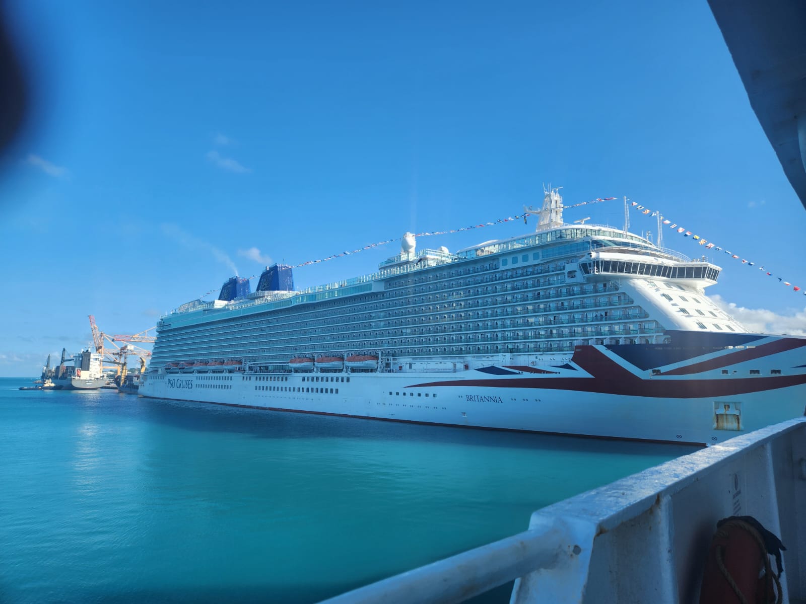 크루즈와 포트가 똑같은 로고스호프