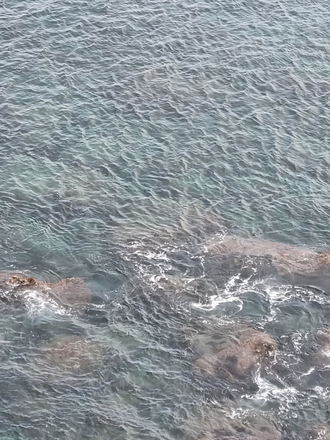 섭지코지의 바다물결