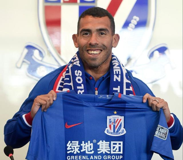 돈 넘치는 광저우 헝다는 테베즈를 모셔오는 플렉스를