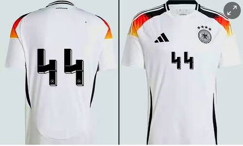 아디다스, 나치 SS 연상 독일대표팀 유니폼 논란에 화들짝