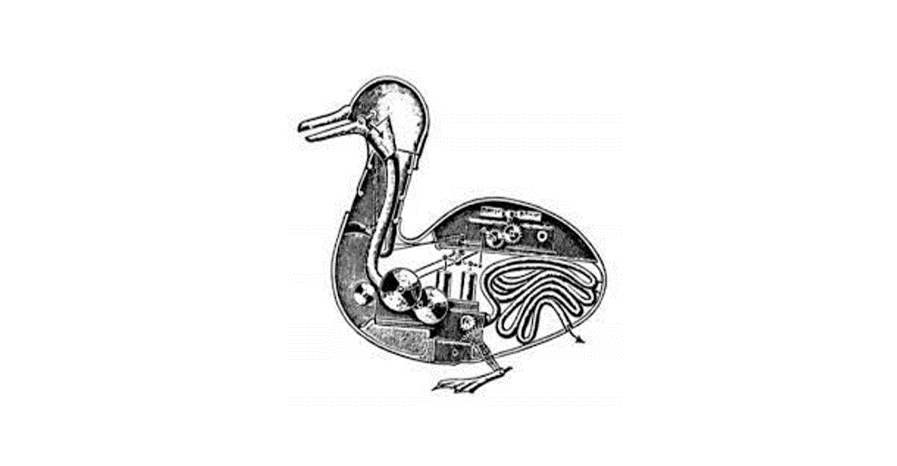 <소화하는 오리>, 자크 드 보캉송, 1739