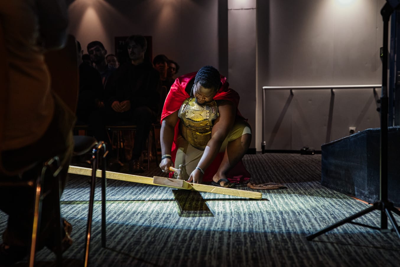 The moment of expressing through drama