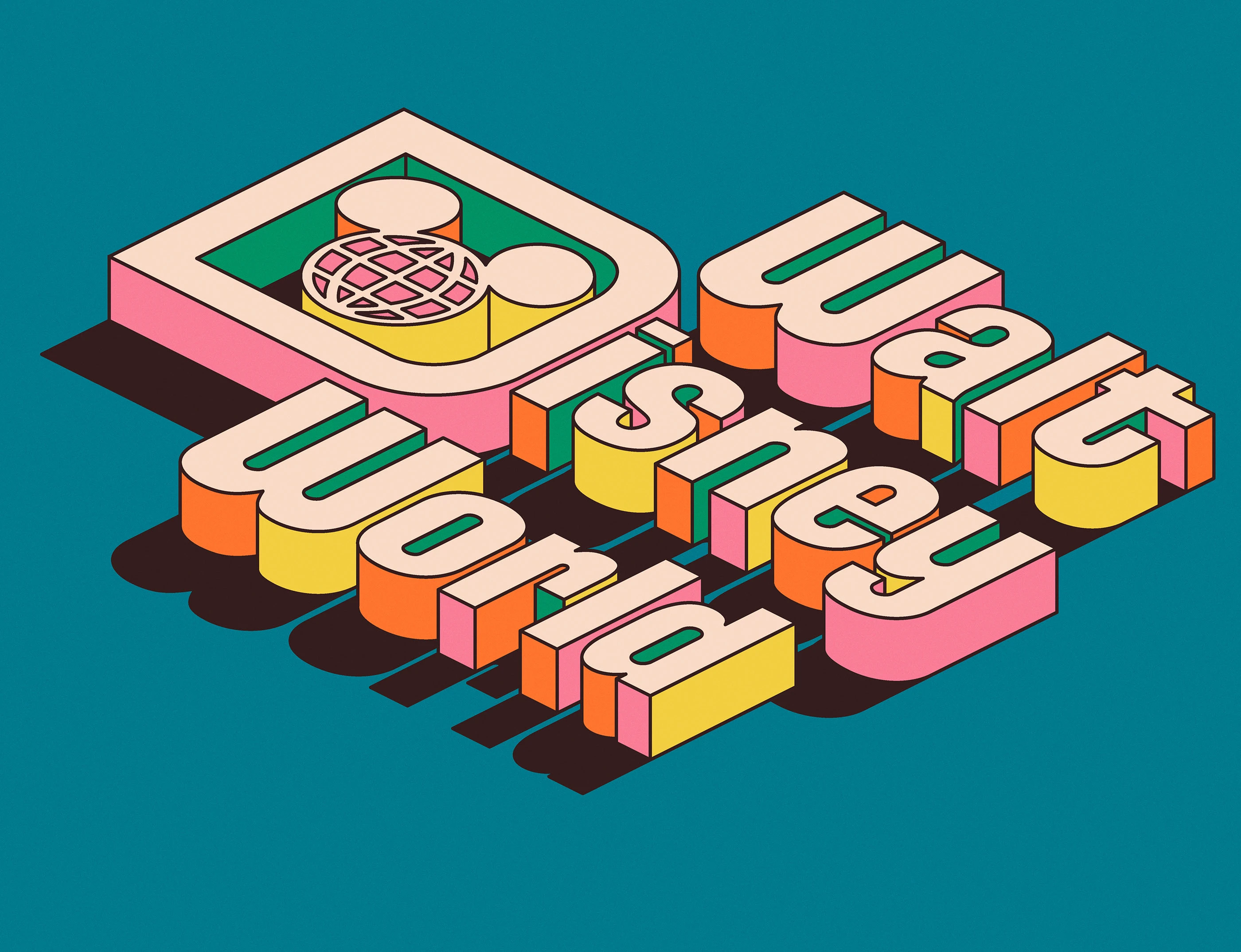 Disney Park Logo Designs by Russ Gray