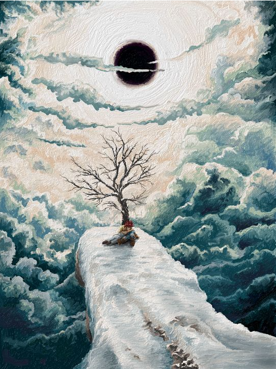 <크로노 트리거>의 한 장면을 그린 그림 (출처 : www.ArtPal.com/retrogameart)