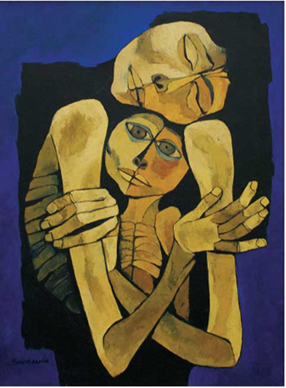  Oswaldo Guayasamín, La Maternidad, 1986 