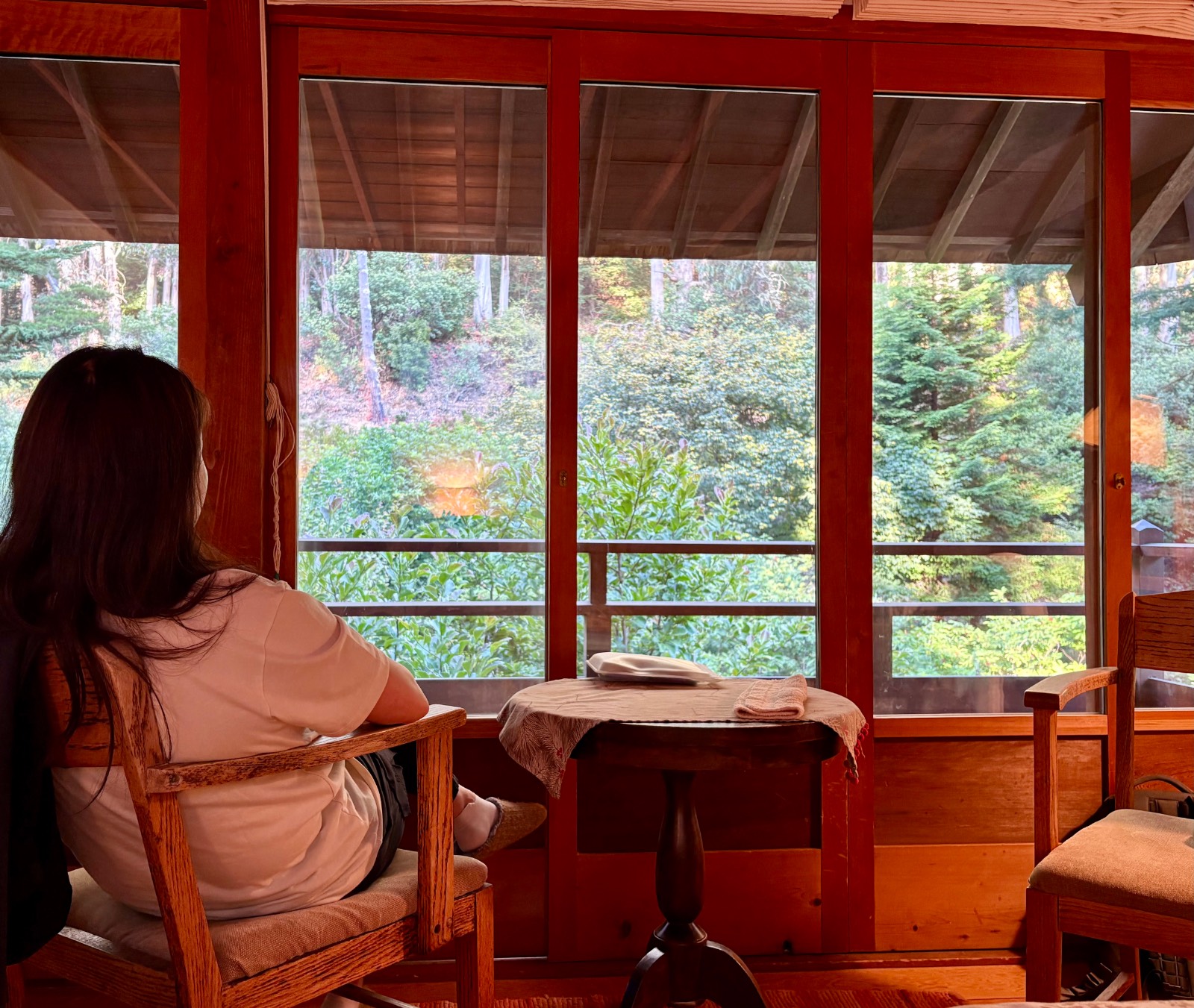 San Francisco에서 30분 거리의 Green Gulch Zen (선) 명상 센터에서