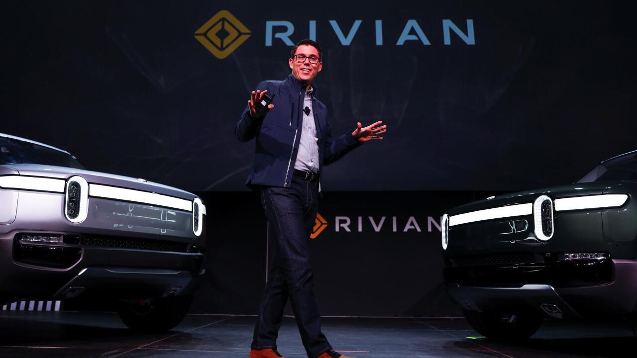 리비안의 CEO, R.J. 스캐린지 (사진 출처: 로이터 통신)
