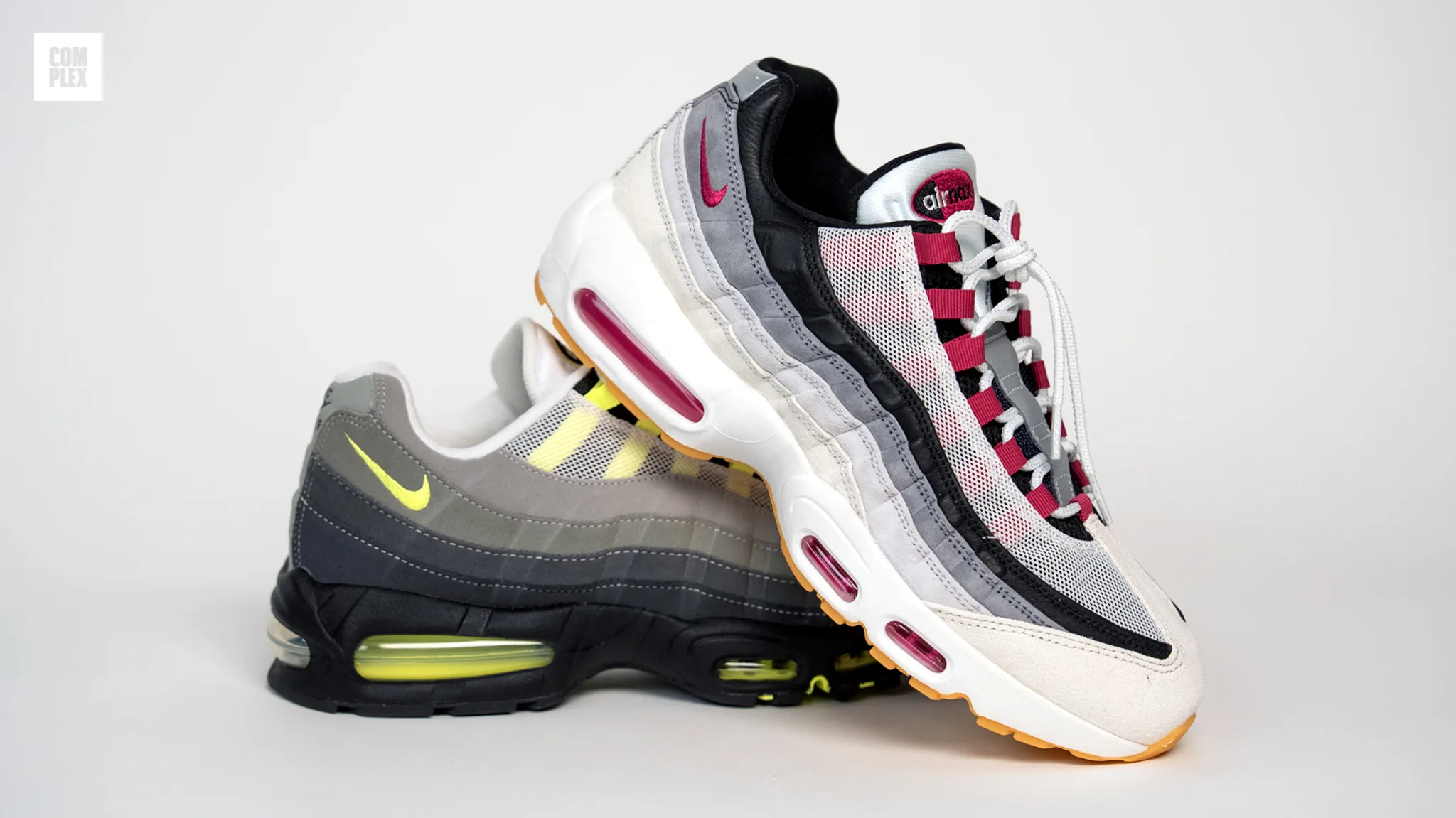 Comparing the 'Big Bubble' Nike Air Max 95 to the Nike SB Air Max 95