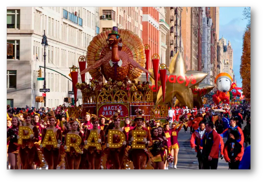 2023년 Macy's Thanksgiving Day Parade (출처: marca)