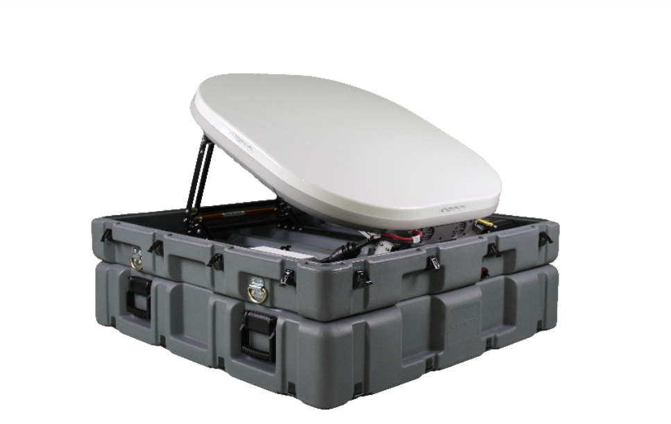 카이메타의 위성 안테나 제품. 접시 모양이 아니다. 카이메타 홈페이지