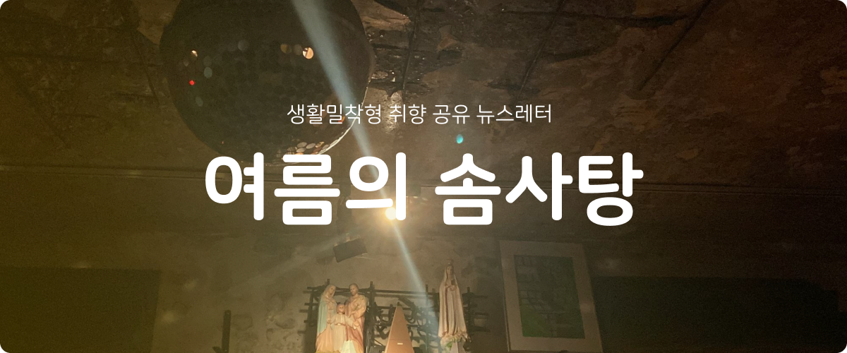 [여름의 솜사탕] #200 나만의 작고 소중한 건 너무 작아서의 썸네일 이미지