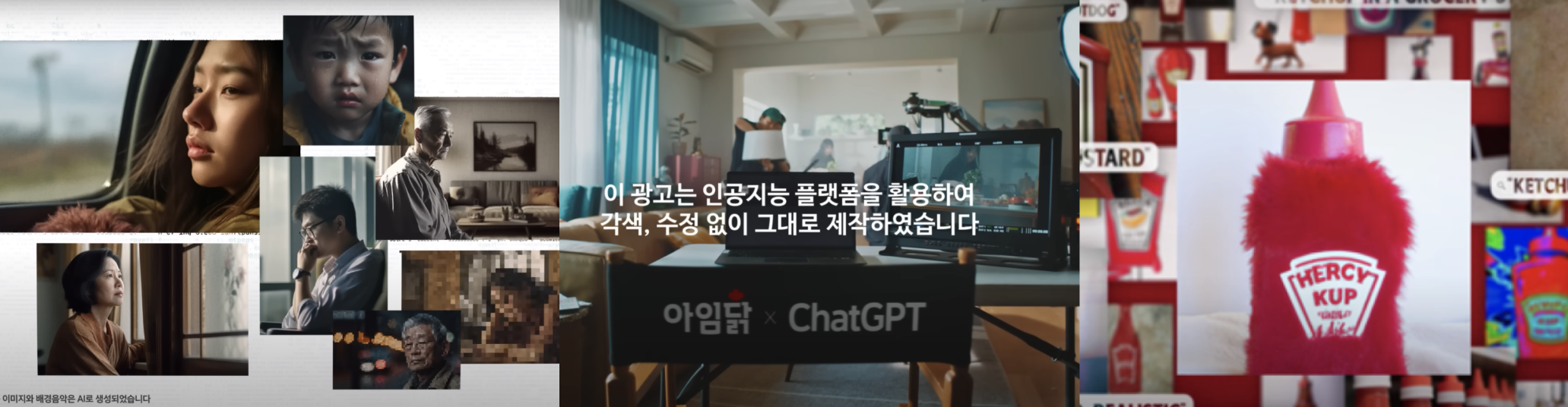 출처 - 삼성생명, 아임닭, 하이즈코리아 공식 유튜브