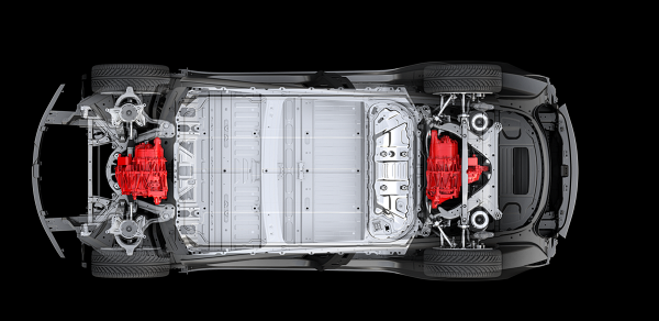 테슬라 모델3 듀얼 모터 [사진: 레딧]
