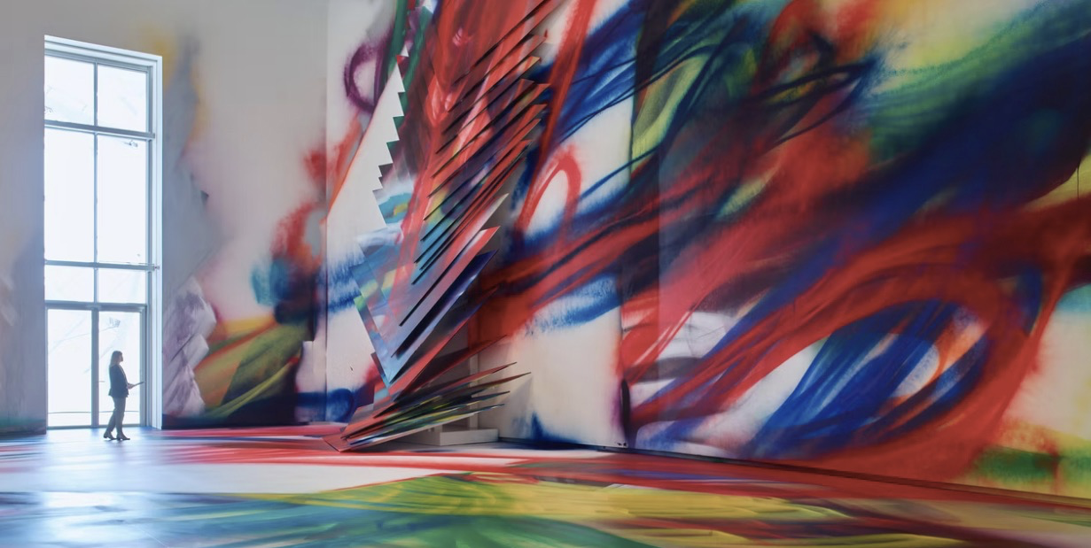 Katharina Grosse, Splinter, 2022